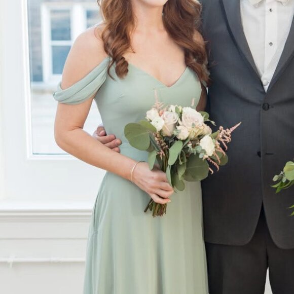 Bridesmaid Dress - Sage - Picture 1 of 6